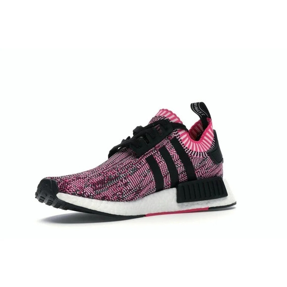 adidas NMD R1 Primeknit Pink Rose‎ Womans 9 - Picture 1 of 7
